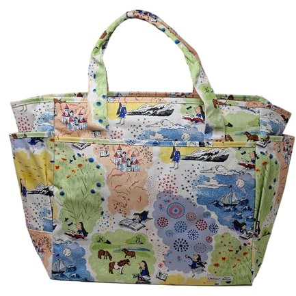 Cath Kidston Tripper Einkaufstasche Limited Edition Matilda New Worlds Scenic in Multi Print Baumwolle, multi, Large