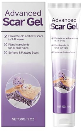 Gel Avanzado Para Cicatrices, Tratamiento De Recuperación De Quemaduras Faciales Y Corporales, Fórmula Activa Fade, Hidratante Y Nutritiva, Para Todo Tipo De Piel (1 PCS)