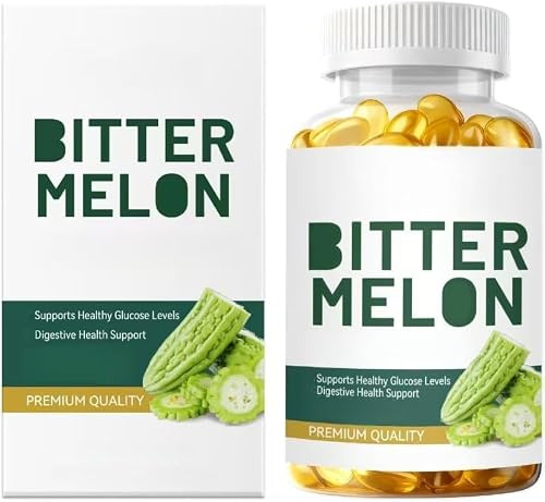 Ekologiskt extrakt av bitter melon, stödjer matsmältningen, metabolism, tarmhälsa, vegan, icke-GMO
