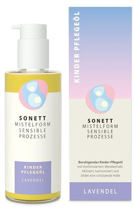 SONETT MISTELFORM SENSIBLE PROZESSE Kinder-Pflegeöl Lavendel, 145 ml