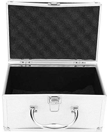Boîtes à outils, 230x150x125 mm Mallette à outils Vide, Mallette Aluminium, Malette Outils, Mallette rigide en aluminium, Argentée Boîte à outils en rigide, pour vitrines ou salons voyage