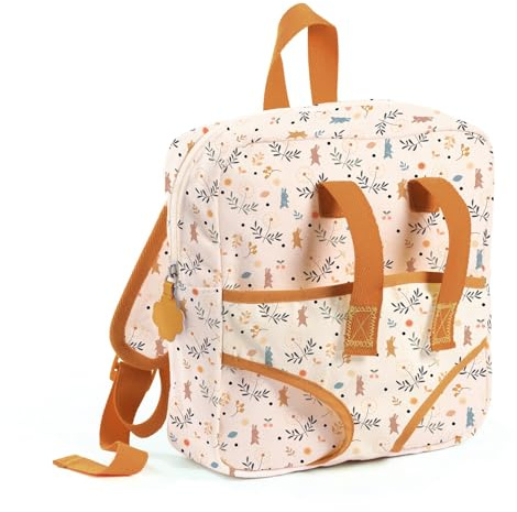 DJECO T&G 37783 Sacs à Dos en Peluche Multicolore