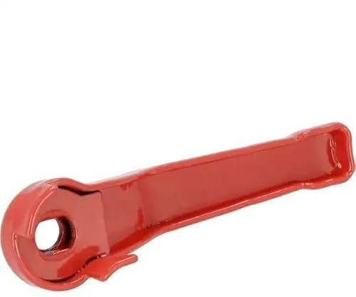 cyclingcolors Poignée levier de rechange pour vanne à bille en acier rouge Robinet Tuyauterie Plomberie Outils, 1