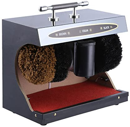 Machine automatique à cirer les chaussures, Cireuse à chaussures Machine à cirer les chaussures à induction automatique, machine combinée double, cireuse à chaussures électrique, for un nettoyage faci