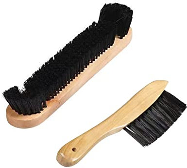 YuanYouTong Pool Table Brush Set - 9 Wooden Pool Table Brush & Rail Brush with Soft Bristles, Pool Table Brush Cleaner Kit, Billiard Table Cleaning Tool, for Pool Table Surface & Corner Cleaning