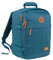 Cabin Max Metz - 40x30x20 Rucksack : Ideales Handgepäck und Reiserucksack für Flugzeug, Reisetasche - Handgepäck 40x30x25 Kompatibel mit Wizz Air und Eurowings (rPET Recycelter Stoff 40x30x20cm)