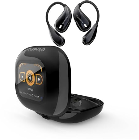 Energy Sistem OpenVoice - Auriculares True Wireless con traductor IA Integrado, 30h de batería, IPX5, Display Case y Equalizador de Sonido.