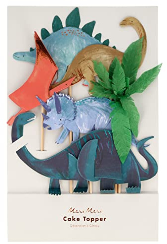 Meri Meri Dinosaur Kingdom Cake Toppers