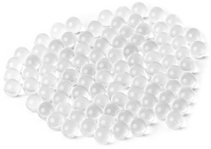 E-HONER 100pcs Glass Ball Outdoor Hunting Slingshot Shot Pinball Catapult Target Ammo