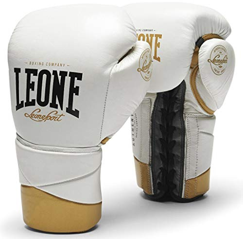 LEONE 1947 Authentic, Boxhandskar Unisex Vuxen, Vit, 10oz