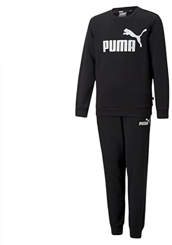 PUMA Boys No.1 Logo Sweat Fl B Track Suit, Puma Black, 140 EU