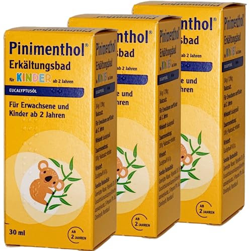 Pinimenthol Erkältungsbad für Kinder I 3x 30 ml im Sparset I plus PharmaPerle giveaway
