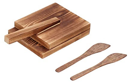 Herramienta para Masa, Prensa para Tortillas, Madera, Multifunción, Antideslizante, de Madera, Prensado, Prensa para Tortillas de Maíz, 25 Cm, Mano de Obra Fina, Prensador para