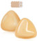 HOXATYP Coussinets push-up, soutien-gorge push-up adhésif, coussinets de tétons push-up, inserts de soutien-gorge adhésifs double face, inserts de soutien-gorge adhésifs ultra immédiats, beige, 90B