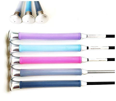 JA Horse - Gel Dressurgerte Gerte Reitgerte Gelgriff (110 cm, schwarz)