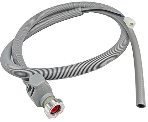 Manguera de entrada de seguridad de 1.5m, manguera universal de 3/4 pulgadas reemplazo del conector Aquastop para Bosch Beko Constructa Gaggenau Miele Neff Lg Siemens Samsung Lavadora and Lavavajillas