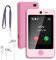 PTHTECHUS Kinder Handy mit Musik Spiel, 3,8 Zoll großer Touchscreen Smartphone Spielzeug mit aufrufen SOS MP3 Dual kameras 16 Game Rechner Schrittzähler, Telefon mit SIM für Junge Mädchen Geschenke