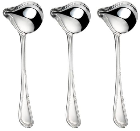 Cucharas De Acero Inoxidable De 3 Piezas, Cucharas De Cocina, Utensilios De Cocina Creativos, Cucharas Para Salsa, Cucharas De Cocina Con Mango Largo