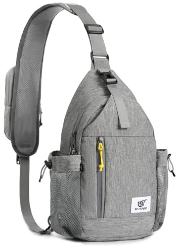 SKYSPER Axelväska stöldsäker crossbody väska RFID resor crossbody axel sling ryggsäck