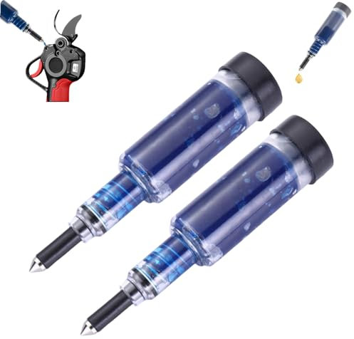 Pompe à Graisse pour Guide de Tronçonneuse | Graisseur de Guide pour Tronçonneuse | Graisse Haute Température pour Pignon et Chaîne de Tronçonneuse | Huile pour Tronçonneuse Chaîne | Graisseur Pompe à