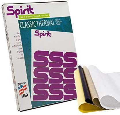 Carta trasferimento stencil spirit per tatuaggio Repro FX classic thermal 100 fogli