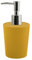 Spirella Takeo Safran Seifenspender aus Bambusfasern, Bambus, Yellow, Standard