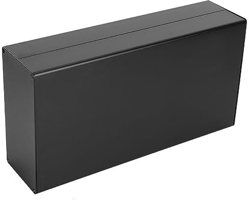 PCB scatola di giunzione 80 x 160 x 300 mm Scatole Progetto Elettriche Esterne Scatola di Collegamento in alluminio per comunicazione interna ed esterna illuminazione quadro strumenti