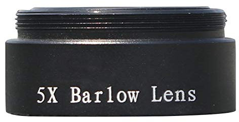 Dasertoe Barlow lins 5 x för M28 x 0,6 å 1,25 tum okular asonomi diagonal förlängningsrör adapter