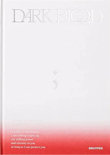 ENHYPEN : DARK BLOOD CD-R+Photobook+Photocard+Message Photocard+Sticker+Postcard+Poster with Lyrics+Bookmark+(Extra ENHYPEN 8 Photocards+Pocket Mirror)