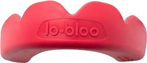 lobloo PRO-FIT, Zum Patent Angemeldeter, Professioneller Abdruckloser Dual-density-zahnschutz Kampfsport Für Sportarten Mit Hohem Kontakt Wie mma, Boxen, Hockey, Football. Groß +14 Jahre, Red