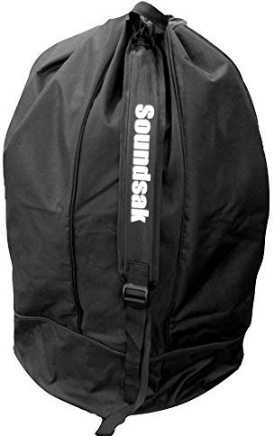 SoundSak Mini Universal Fit Speaker Carry Case - Durable Carry Case for DJ Equipment, Portable Gig Bag, Travel Bag for Speakers, Equipment & Accessories, Protective Travel Case with Easy Carry Handle