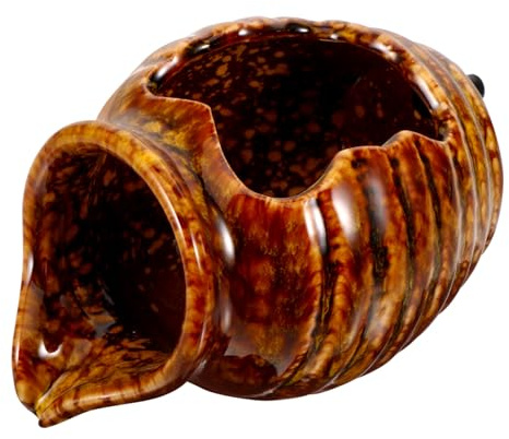 CORHAD Vintage Style Ceramic Fish Tank Gravel Ornament for Fountain Decorative Water Feature