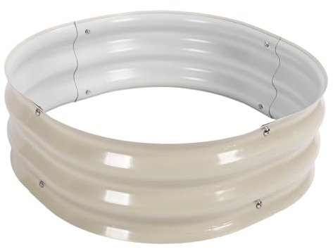 Lit de Jardin surélevé pour Villa Surélevée Modulaire Carrée, Plantation de Fleurs et de Légumes, Coins Arrondis élevés, Parterre de Fleurs pour la Plantation de Parterres