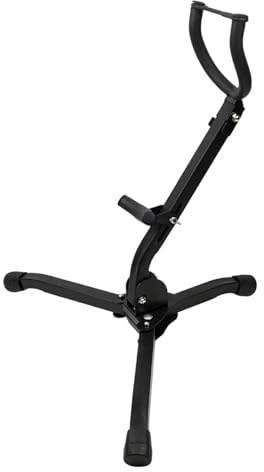 LeeQinersw Soporte para Saxofón Alto/tenor Trípode Plegable Estable Fácil de Transportar Versátil Compacto