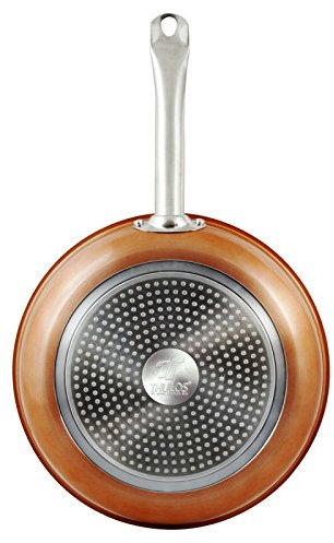 TH-CFP28 SARTEN DE Cobre 28CM 5 EN 1 SALTEA CUECE HIERVE Frio Y HORNEA Antiadherente