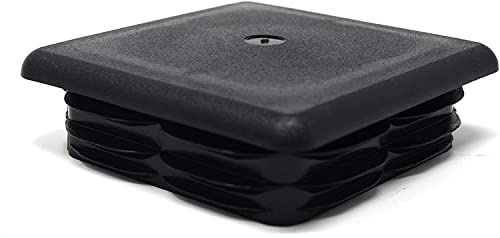 Design61 4 x fyrkantig lamellplugg 70 x 70 mm med lameller för innermått 60–62,8 mm