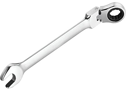 MOCNT Flexible Ringmaulschlüssel Ring Maulschlüssel Satz Schraubenschlüssel Ringratschenschlüssel Satz Gabelschlüssel Gelenk Ringschlüssel Set Ratschen Metrisch 23mm