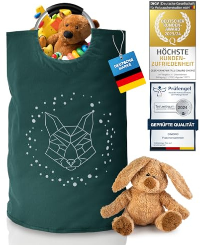 Dimono® Collecteur Bouteilles Consignées Pliable 70 L - Panier