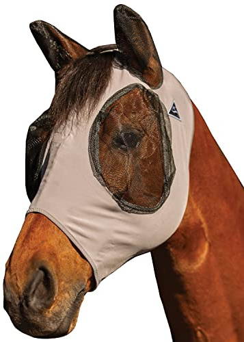 Professional's Choice Comfort Fit Fly Mask | Charcoal