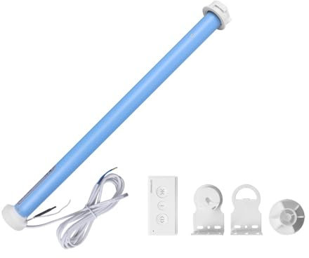 zemismart Zigbee Roller Blind Motor for 38mm Tube,Voice Control/Application/Timer,Echo/Google Home Control,0.8N Tubular Motor Shutter Motor Packed with Remote(3)