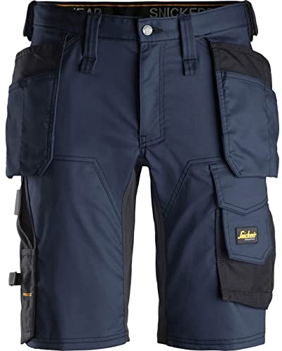Snickers 6141 Allroundwork Stretch Work Shorts (Navy Blue)