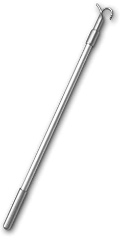 Draw Rod for Cordless Zebra Blinds, Honeycomb Blinds, Spring Roller Shades, Premium Quality Easy to Pull The Shades Down and Up Telescopic 13inches to 24inches