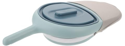 ibasenice Bacinilla para Cama Ligera y Resistente con Ergonómica Diseño Contorneado para Comodidad para Pacientes Encamados y Personas Mayores Hospital o Cuidado Color Aleatorio