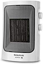 Taurus Tropicano 5C - Termoventilador cerámico, calefactor, 2 velocidades de calor, función ventilador, 750/1500W, compacto, asa de transporte, termostato, sensor anticaída