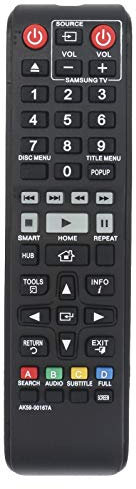 ALLIMITY AK59-00167A Télécommande Remplacer pour Samsung 3D Blue-Ray DVD Player BD-F6500 BD-F7500 BD-H6500 BD-J6300 BD-J7500