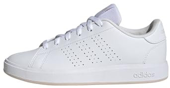 adidas Damen Advantage Base 2.0 Shoes Schuhe, FTWR White/FTWR White/Putty Mauve