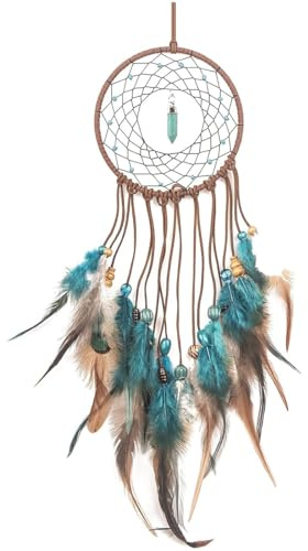 Sensor de Sueños de Plumas, exquisitas plumas y cuentas para colgar en la pared, DIY Atrapasueños, decoración del hogar, adorno de arte tradicional,