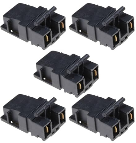 GAOINTELL Interruptores De Termostato De Caldera 5 Piezas Interruptores Salto Eléctrico Termostato Control Temperatura Interruptor Tetera