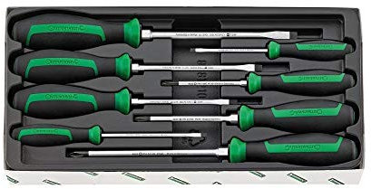 STAHLWILLE Silbern Satz von Schraubendrehern - 4697/8