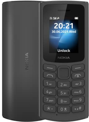 Nokia Móvil 105 Dual Sim Negro